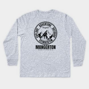 Mangerton Mountain, Kerry Ireland - Irish Mountains Kids Long Sleeve T-Shirt